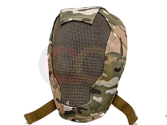 Outgeek Airsoft Mask Full Face Mask with Steel Mesh