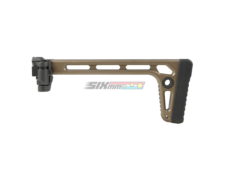 Airsoft Artisan] MCX Minimalist Folding Stock [DE] – SIXmm (6mm)