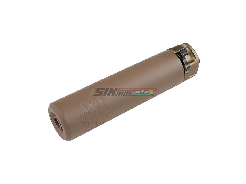 Airsoft Artisan] SF STYLE 6.2inch silencer + 4 Prong Flash Hider