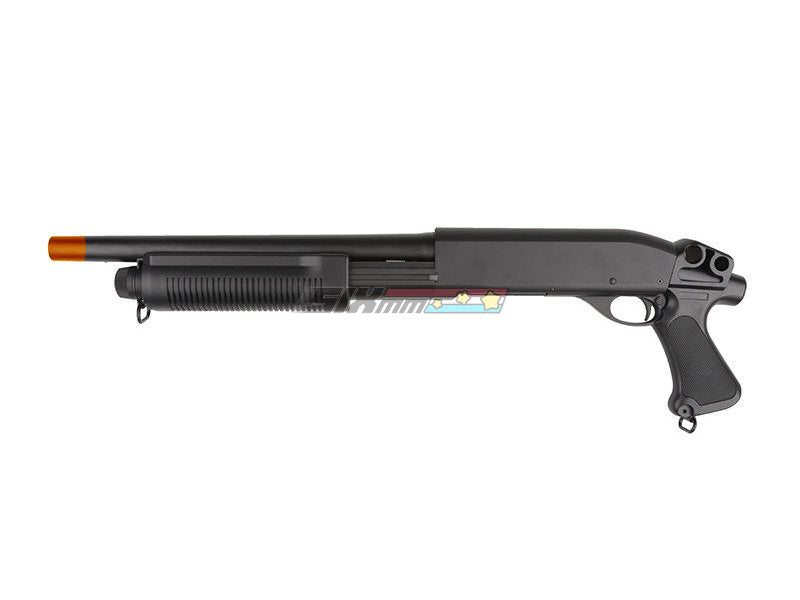 CYMA] Full Metal M870 Pump Action Airsoft Shotgun – SIXmm (6mm)