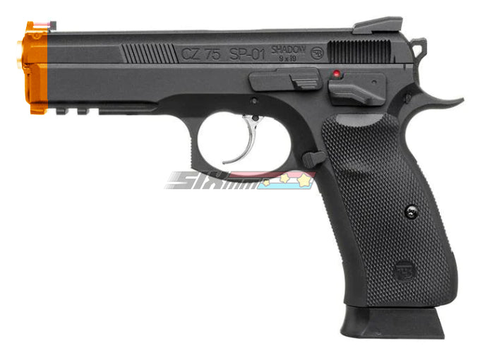 KJ Works] CZ 75 SP-01 Shadow Airsoft GBB Gun[Top Gas Version] – SIXmm (6mm)