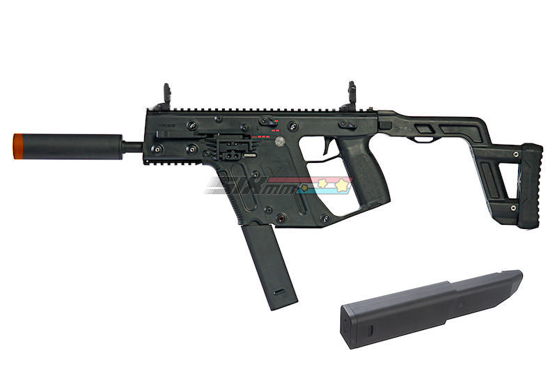 KRYTAC] Kriss Vector AEG SMG Rifle[W/ Suppressor][BLK] – SIXmm (6mm)