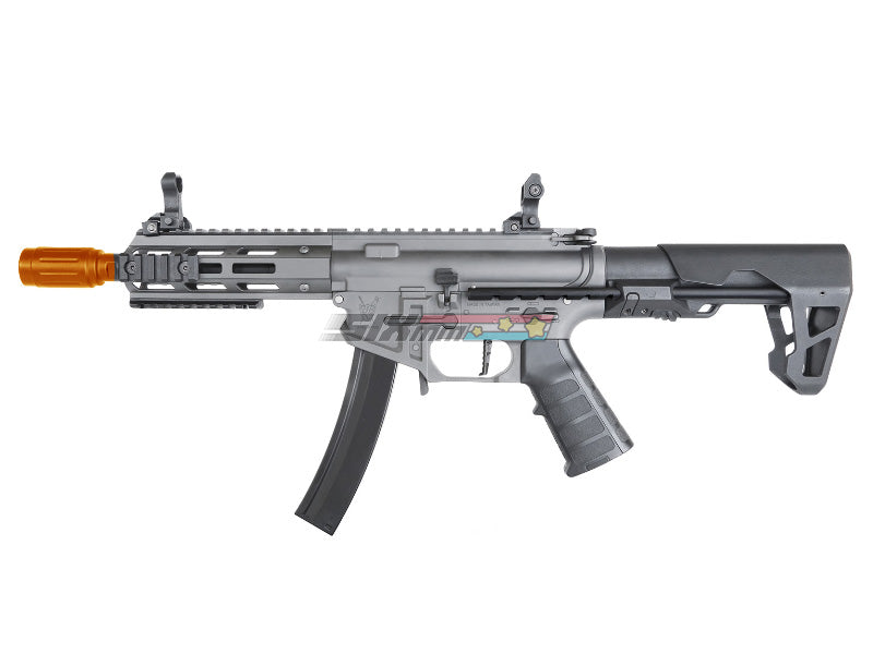 King Arms] 9mm PDW SBR Airsoft AEG SMG[M-Lok Ver.][BLK] – SIXmm (6mm)