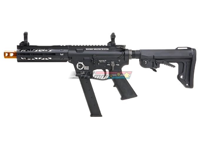 King Arms] TWS 9mm SBR GBB Rifle[BLK] – SIXmm (6mm)