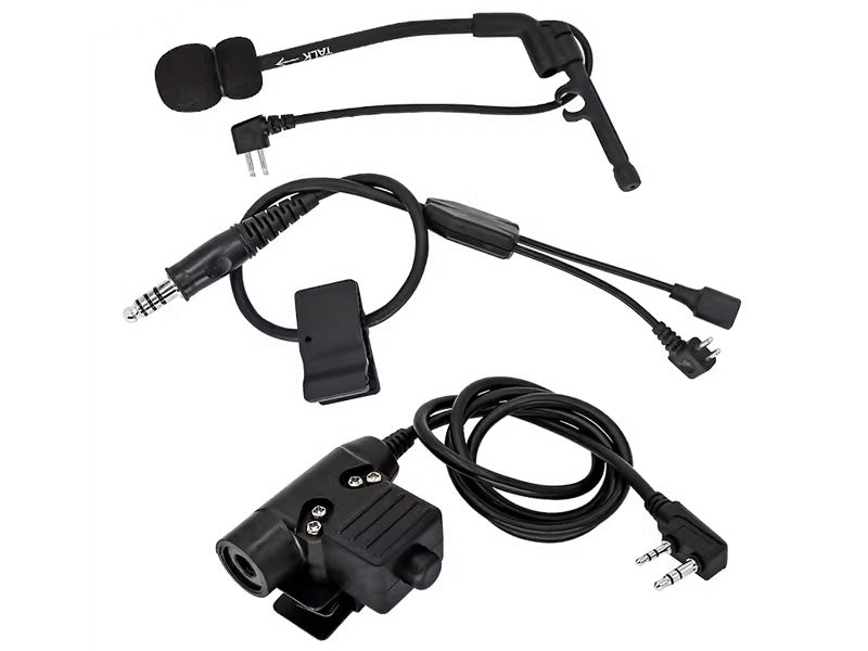 [Tac-Sky] Non-Military Microphone  U94PTTK head + Y line combination [Short]