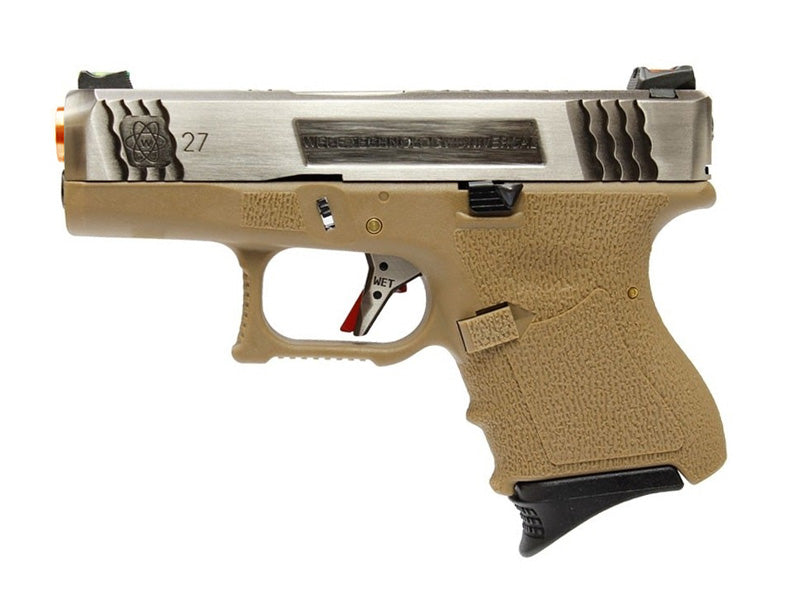 [WE-Tech] SAI Style G27 T8 Airsoft GBB Pistol[SV/SV/TAN]