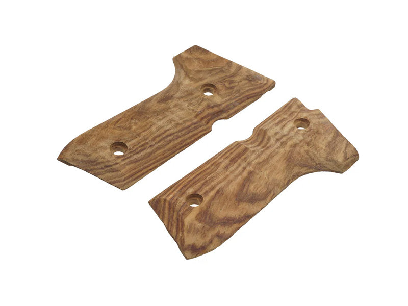 [Double Bell] Wood Grip Panel [For 736 M9 GBB Series]