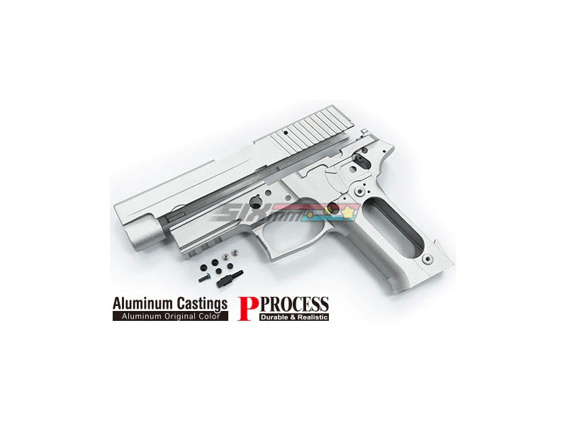 [Guarder] Aluminum Slide & Frame [For MARUI P226 Rail][No Marking][2022 New Version][SV]