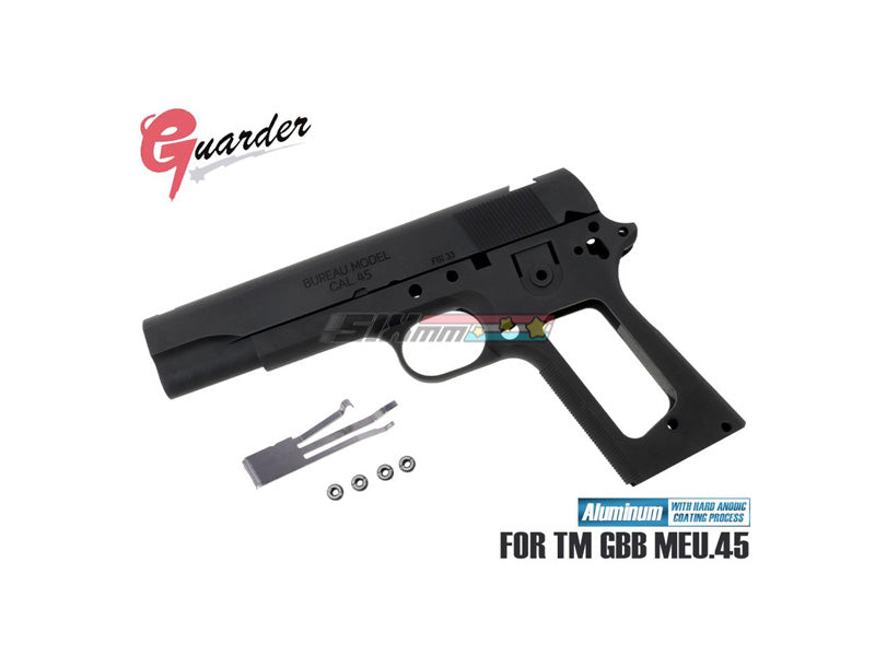 [Guarder] Aluminum Slide & Frame [For MARUI MEU.45][FBI][BLK]