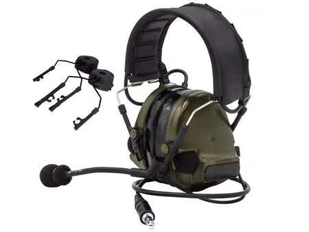 [Tac-Sky] Comtact-III Headset w/ Headphone Stand