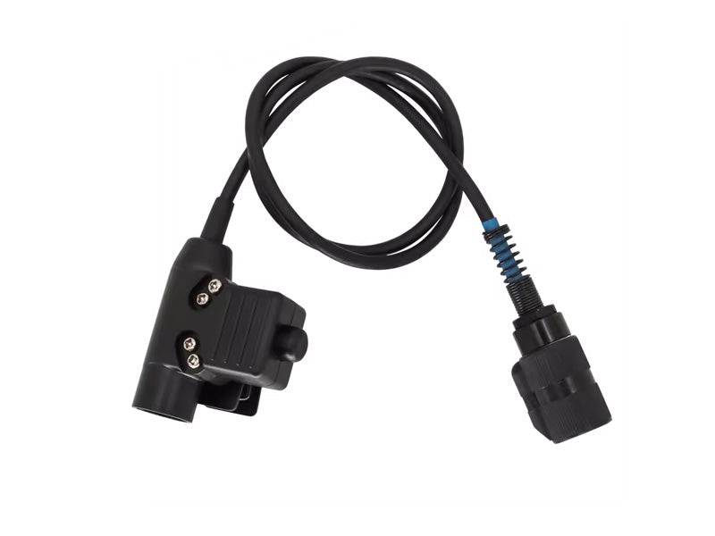 [Tac-Sky] Military standard U94 PTT 6-pin [For AN/PRC-152 PRC-148 radio Series][BLK]