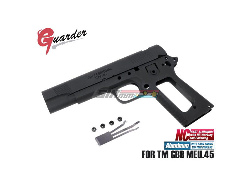 [Guarder] Aluminum Slide & Frame [For MARUI MEU.45][BLK]