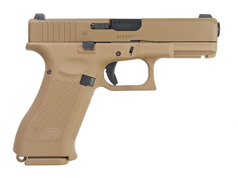 [Umarex] Glock 19x Green Gas GBB Airsoft Pistol [By VFC][TAN] 