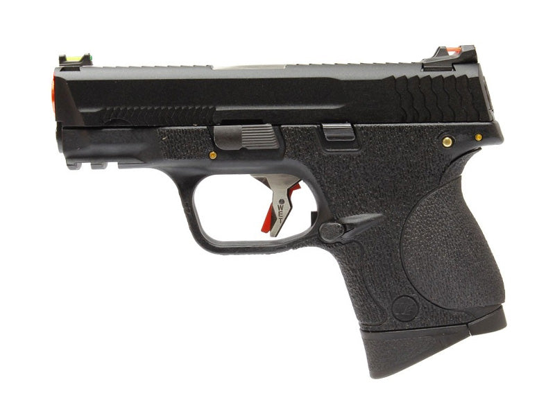 [We-Tech] BB FORCE Compact Semi-Auto T2A GBB Pistol [BK/SV/BK]