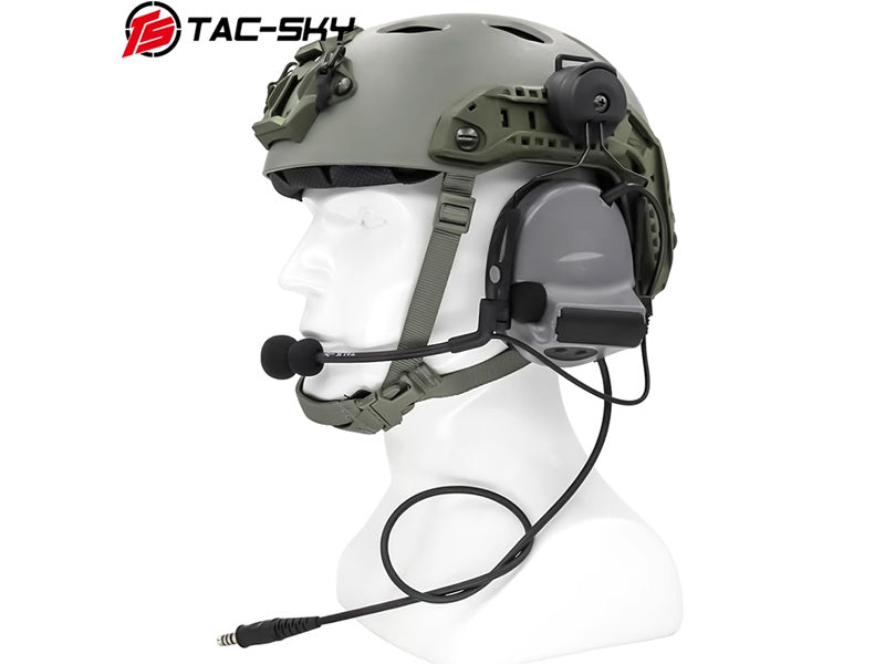 [Tac-Sky] Comtact-II Headset High-end ARC Rail Bracket [GY]