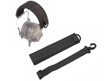 [Tac-Sky] Headset Protective Headband [BLK]