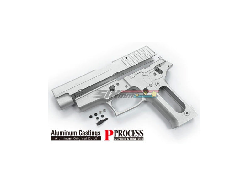 [Guarder] Aluminum Slide & Frame [For MARUI P226 Navy][No Marking][2022 New Version][SV]