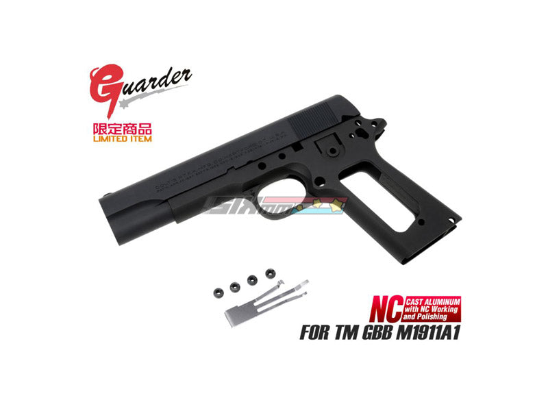 [Guarder] Aluminum Slide & Frame [For Marui M1911A1][National Matc][BLK]