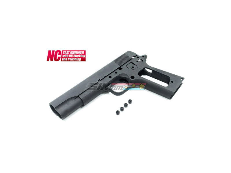 [Guarder] Aluminum Slide & Frame [For MARUI M1911A1][None Marking][BLK]