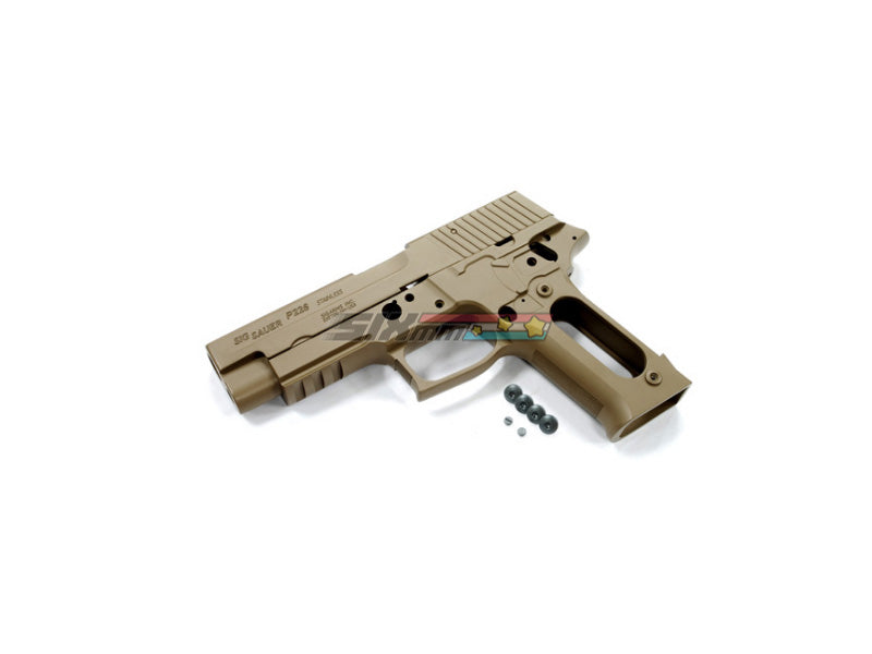 [Guarder] Aluminum Slide & Frame [For Marui P226 Rail][2010 New Ver][TAN]