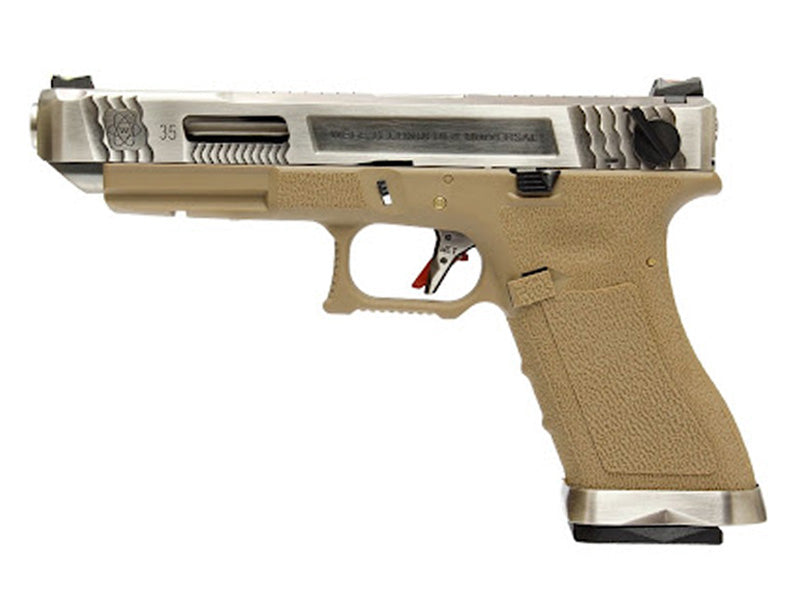 [WE-Tech] T8 G35 GBB Pistol [SV/SV/TAN]