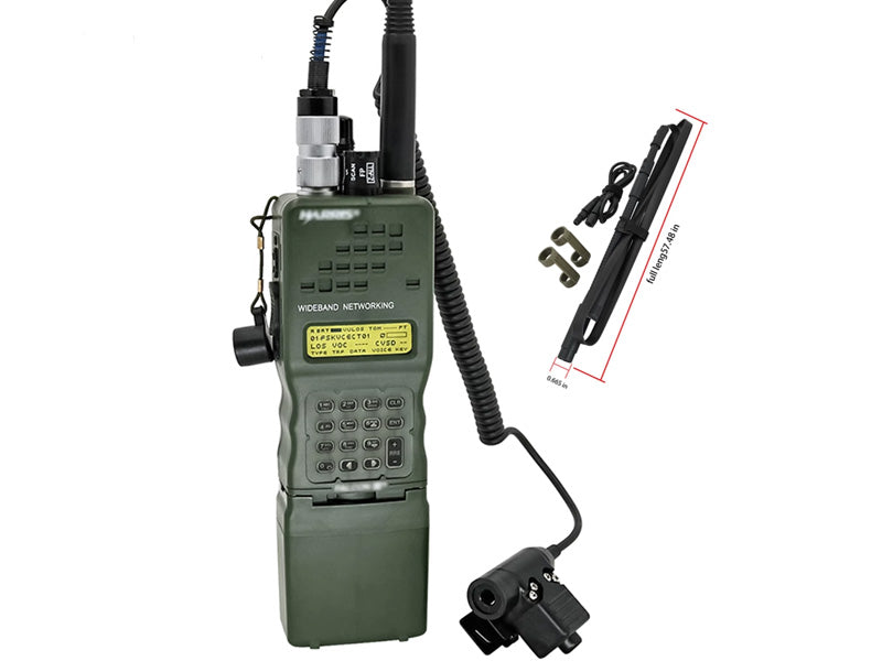 [Tac-Sky] AN/ PRC 152A Radio Model w/ Folding Antenna + 6-pin U94PTT ...