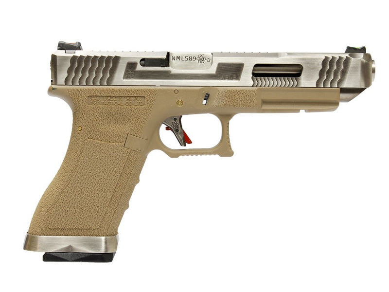 [WE-Tech] T8 G35 GBB Pistol [SV/SV/TAN]