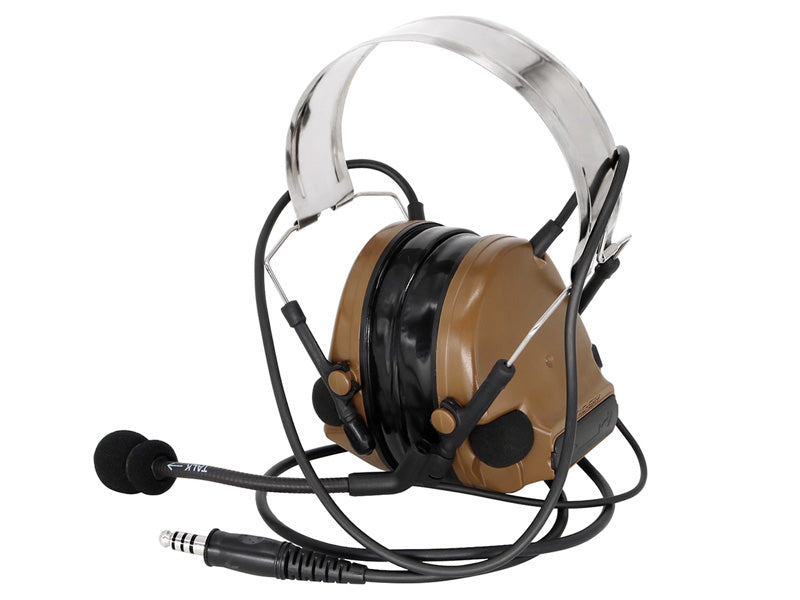 [Tac-Sky] Headset Comtact-III [Tan]