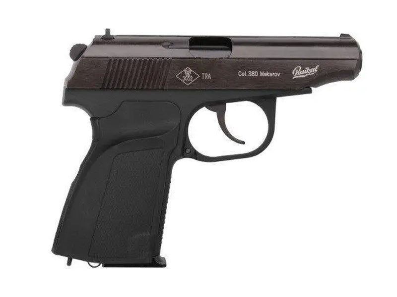 [WE-Tech] Makarov GBB Pistol w/Silencer w/Marking [BLK]