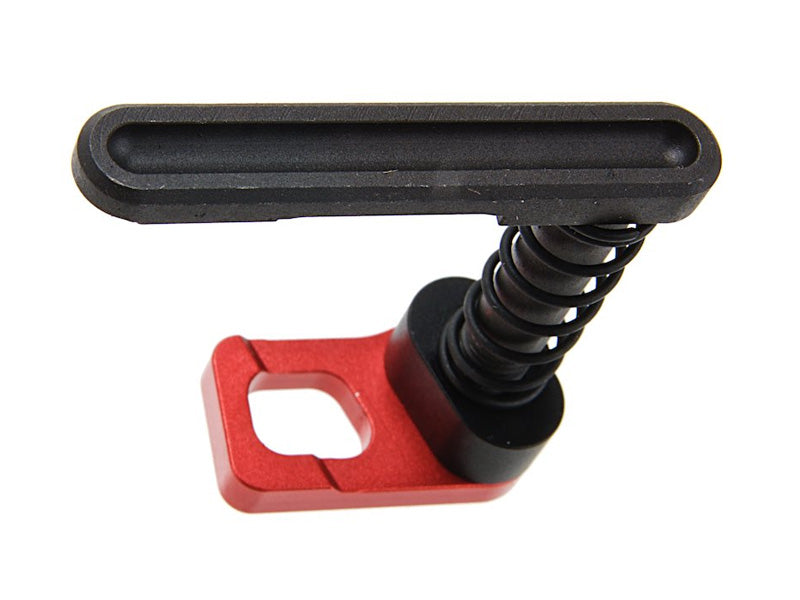 [Alpha Parts] Systema PTW Magazine Catch [CNC Steel][Type B][RED]