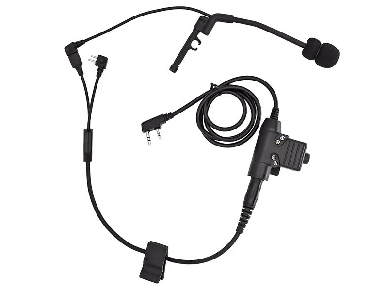 [Tac-Sky] Non-Military Microphone  U94PTTK head + Y line combination [Long]