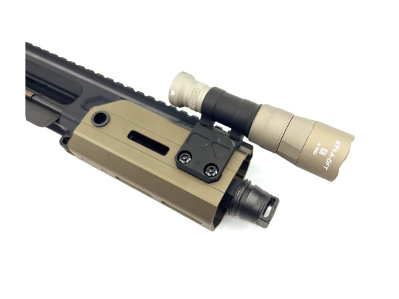 [Airsoft Artisan] MCX Rattler MLOK Light Mount [BLK]