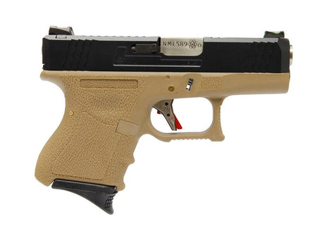 [WE-Tech] Custom SAI Style 26 T5 Airsoft GBB Pistol[BK / SV / TAN]