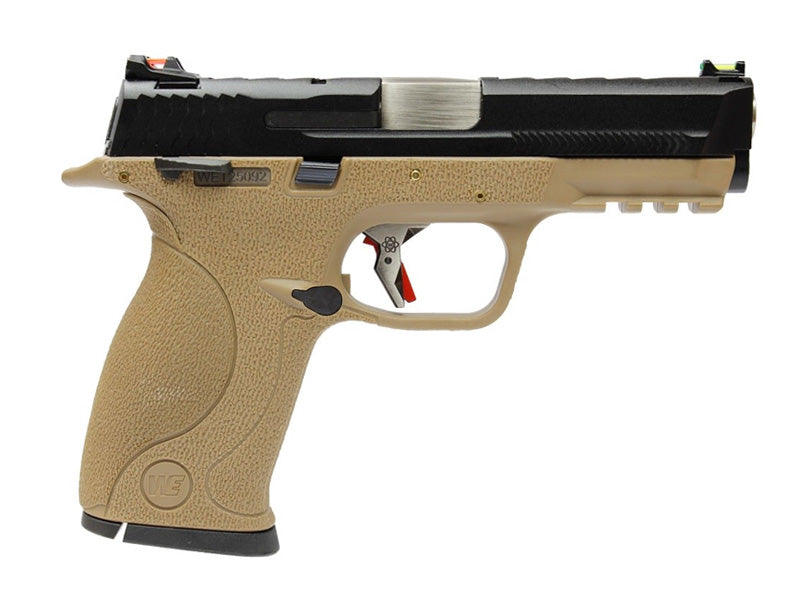 [WE-Tech] BIG BIRD T4A GBB Pistol [BK/SV/TAN][AUTO]