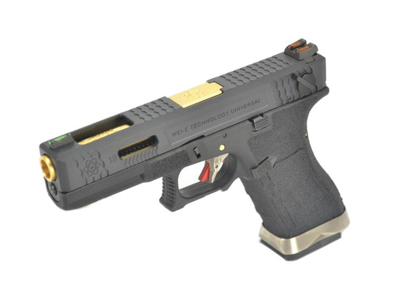 [WE-Tech] SAI Style G27 T1 Airsoft GBB Pistol[BK/GD/BK]