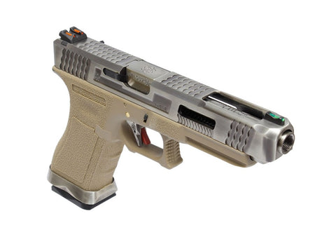 [WE-Tech] T8 G35 GBB Pistol [SV/SV/TAN]