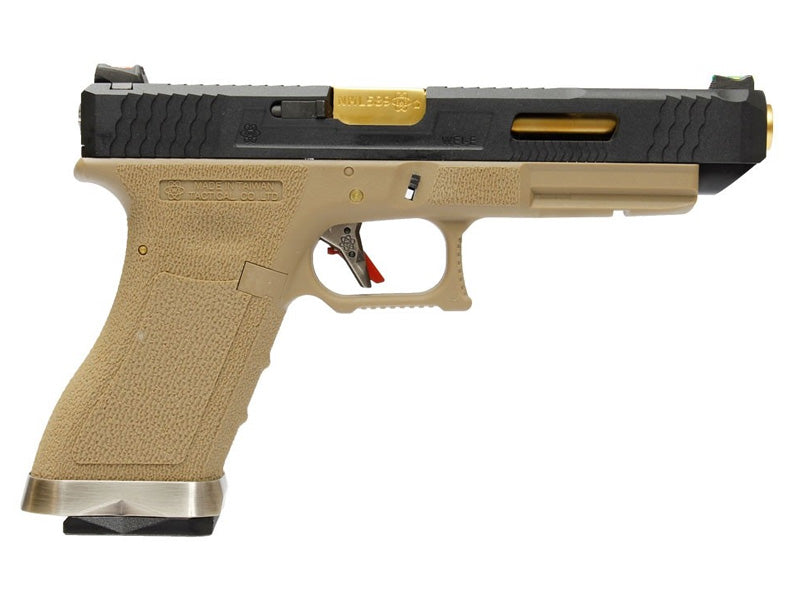 [WE-Tech] T6 G34 GBB Pistol [BK/GD/TAN]3