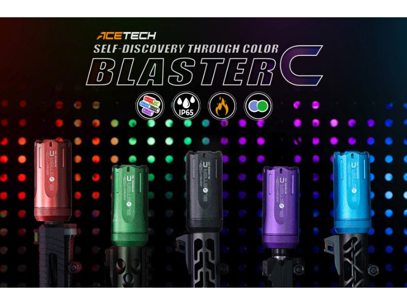 [ACETECH] Blaster C Tracer Unit with Flame Effect [RED]