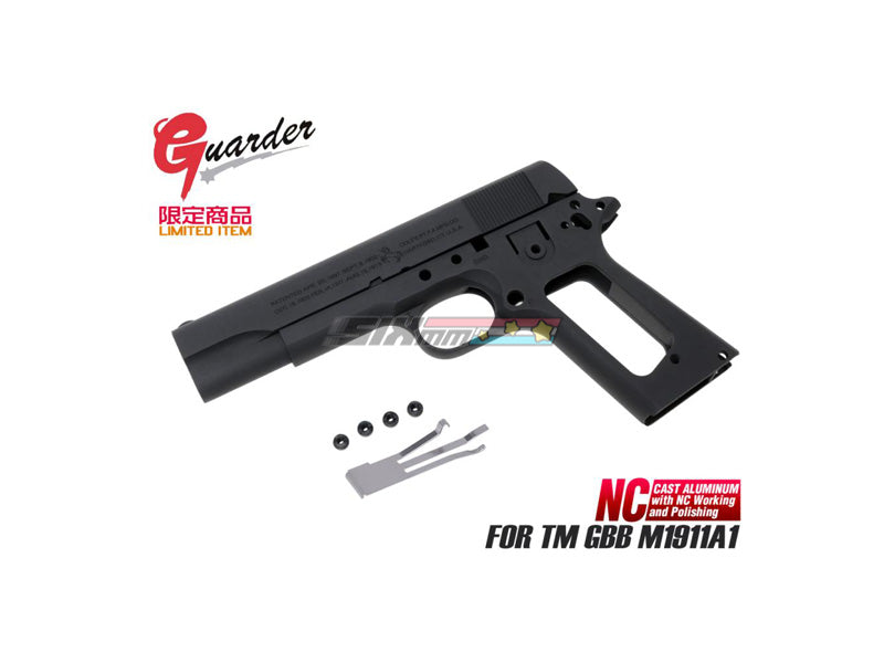 [Guarder] Aluminum Slide & Frame [For Marui M1911A1][US ARMY][BLK]