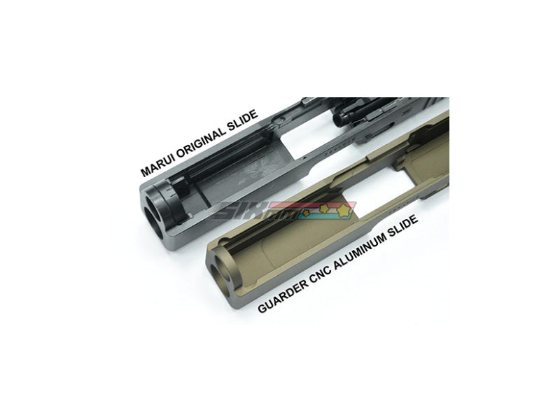 [Guarder] Aluminum CNC Slide [For MARUI G19 Gen4][FDE]