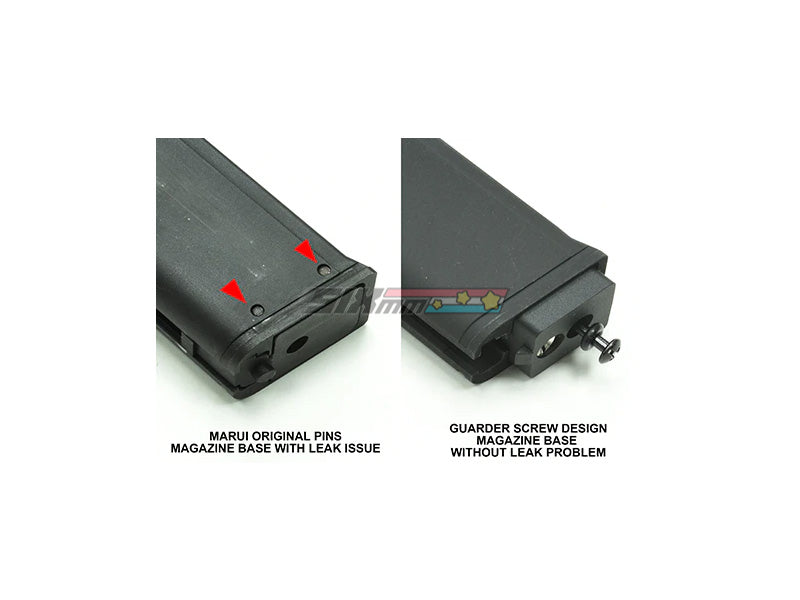 [Guarder] Aluminum Magazine Case/Base [For MARUI G19][BLK]