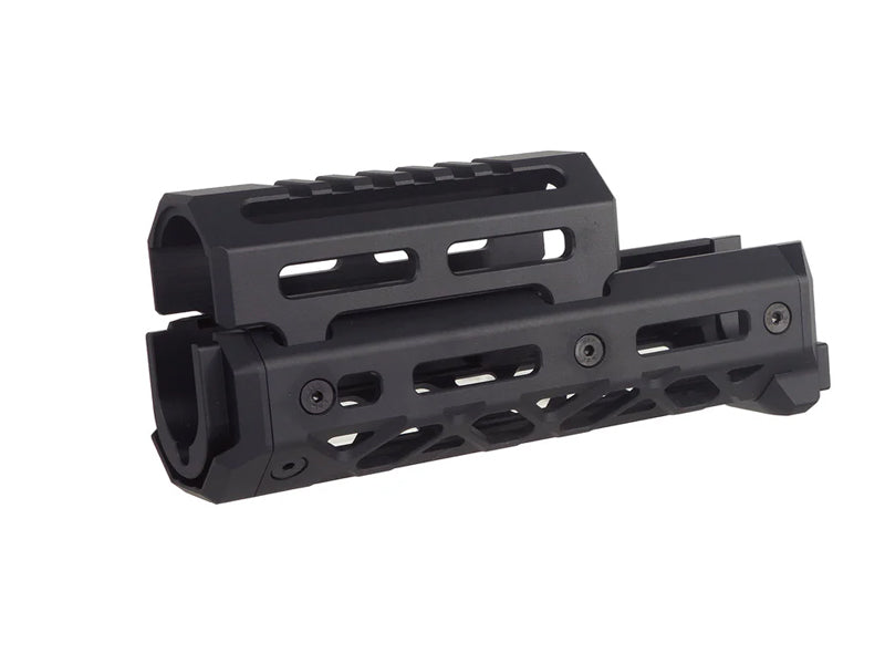 [5KU] Short M-LOK Handguard [for Marui AK GBB Airsoft [5KU-404M] [Black]