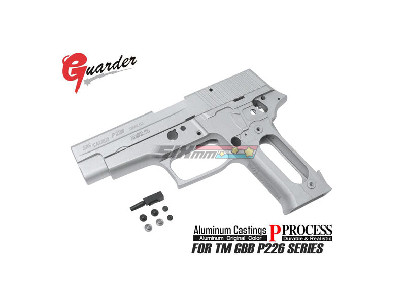 [Guarder] Aluminum Slide & Frame [For MARUI P226 Navy][MK24 Marking][2022 New Version][SV]