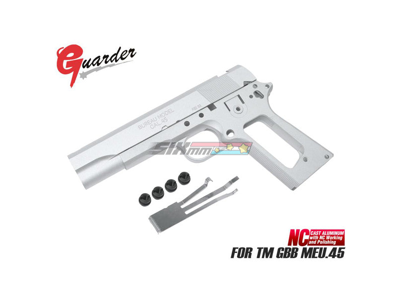 [Guarder] Aluminum Slide & Frame [For MARUI MEU.45][FBI][Alum. Color]