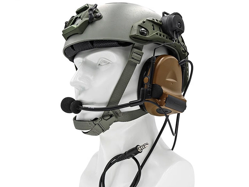 [Tac-Sky] Comtact-II Headset High-end ARC Rail Bracket [Tan]