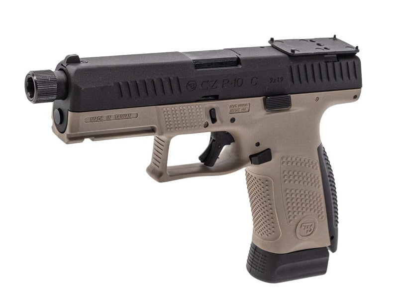 [ASG] CZ P-10C Deluxe GBB Pistol Airsoft [CO2 Version] [FDE]