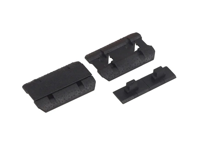 [Double Bell] M-Lok Rail Cover 12 Pcs Set [BLK]