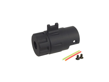 [5KU] CNC Silencer Adapter Kit [For AAP01 GBB Airsoft Series][BLK]