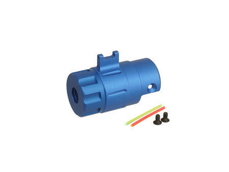 [5KU] CNC Silencer Adapter Kit [For AAP01 GBB Airsoft Series][BLU]