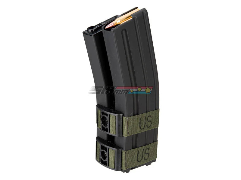 [BattleAxe] M4/M16 Double Electric Magazine[800rds][BLK]